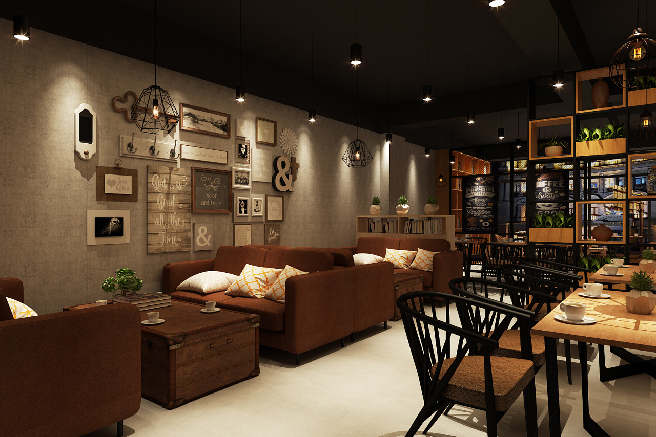 IDEA咖啡厅装修设计案例